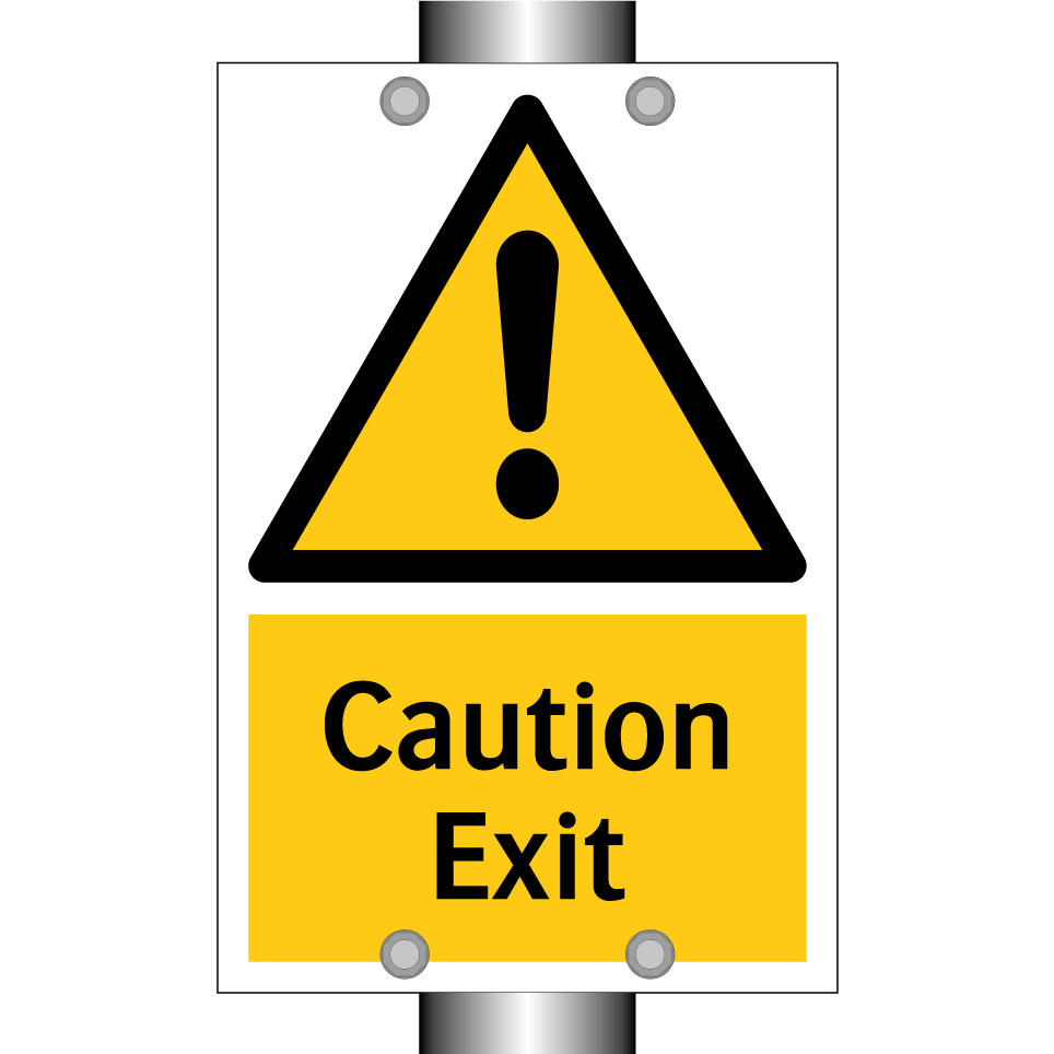 Caution Exit