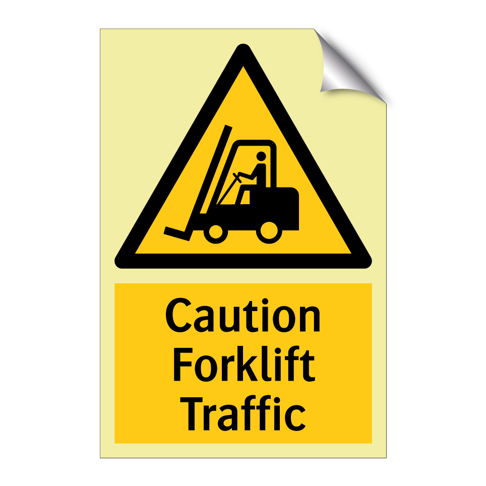 Caution Forklift Traffic