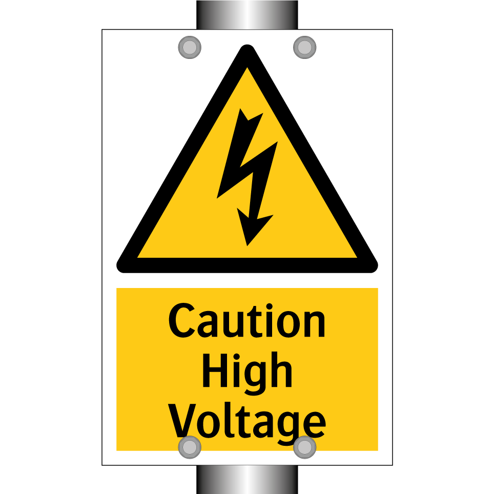 Caution High Voltage