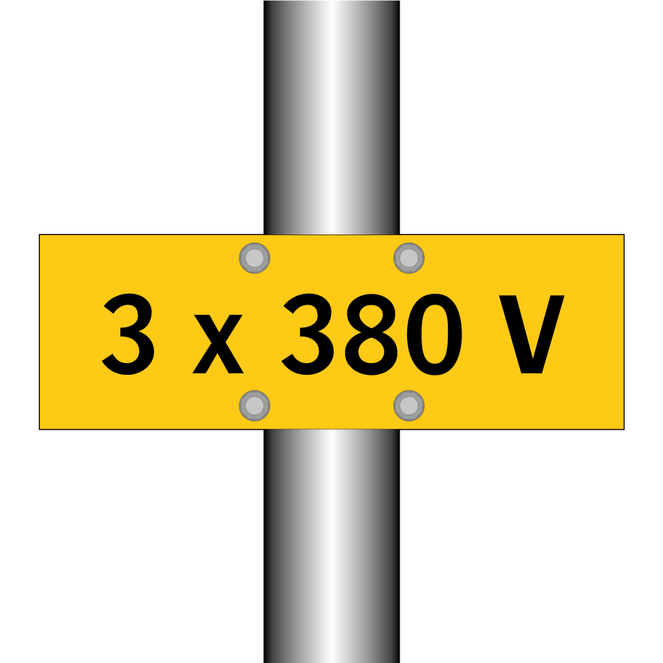 3 x 380 V