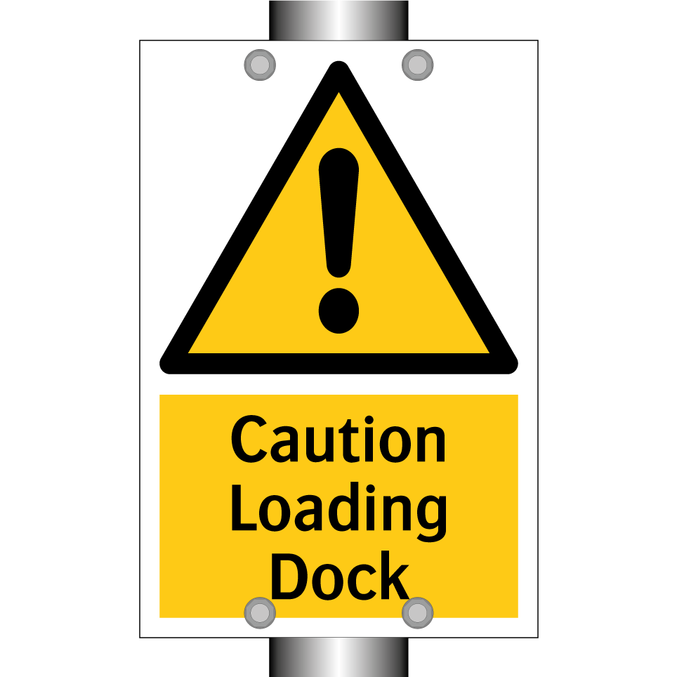 Caution Loading Dock