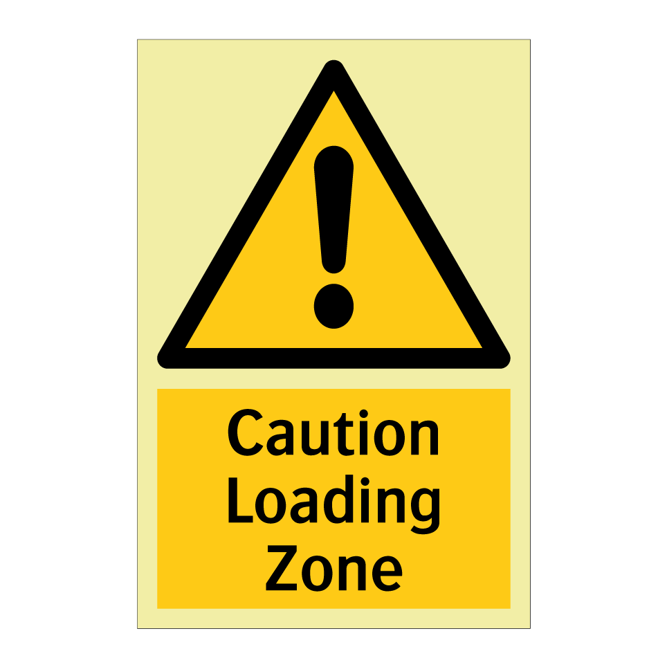 Caution Loading Zone