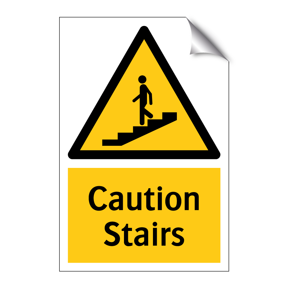 Caution Stairs
