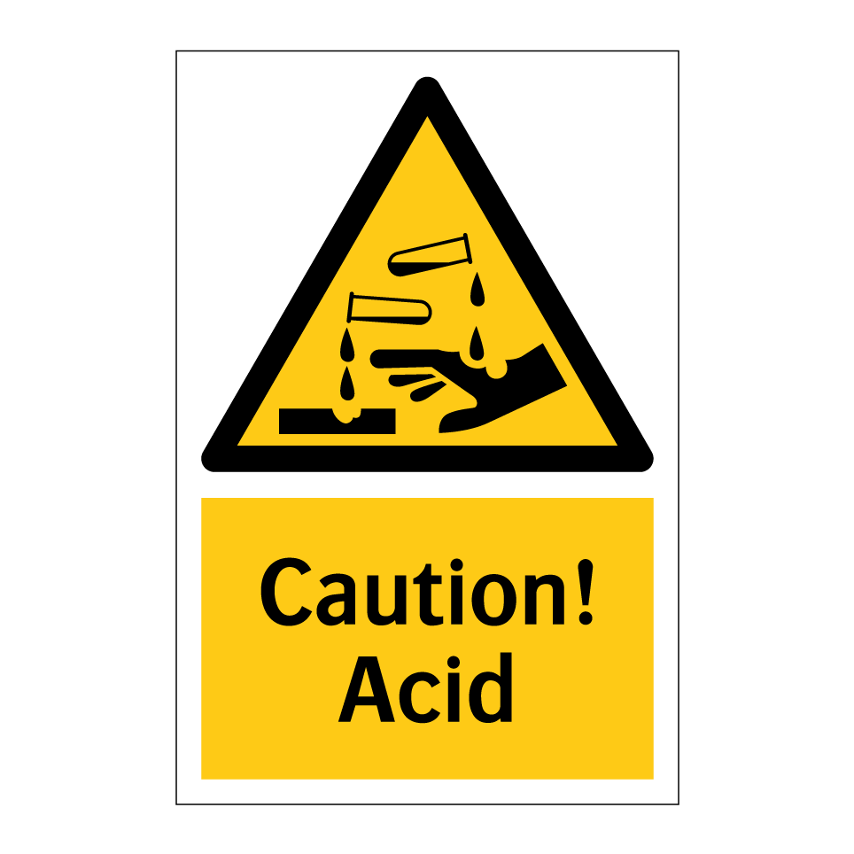 Caution! Acid