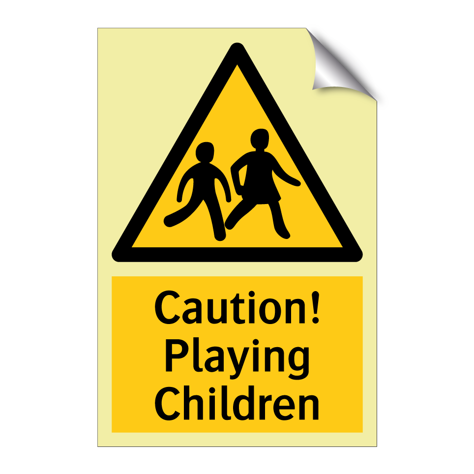 Caution! Playing Children
