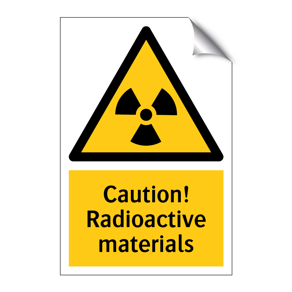 Caution! Radioactive materials