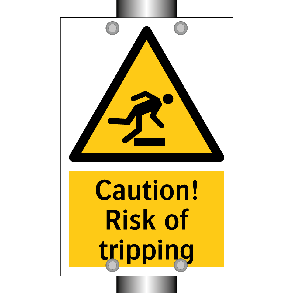 Caution! Risk of tripping