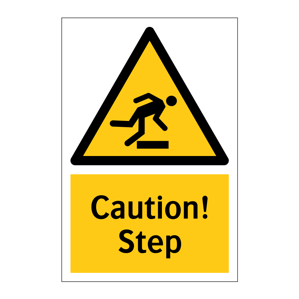 Caution! Step