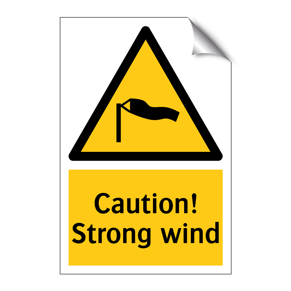 Caution! Strong wind