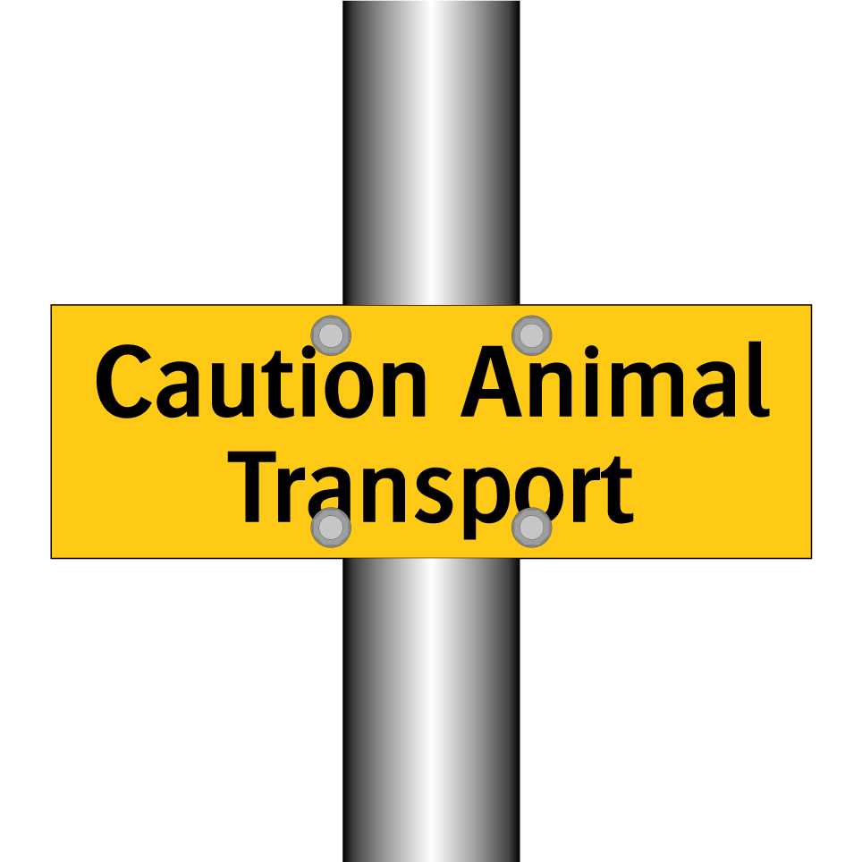 Caution Animal Transport