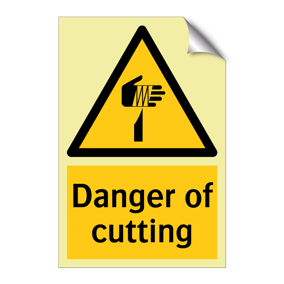 Danger of cutting