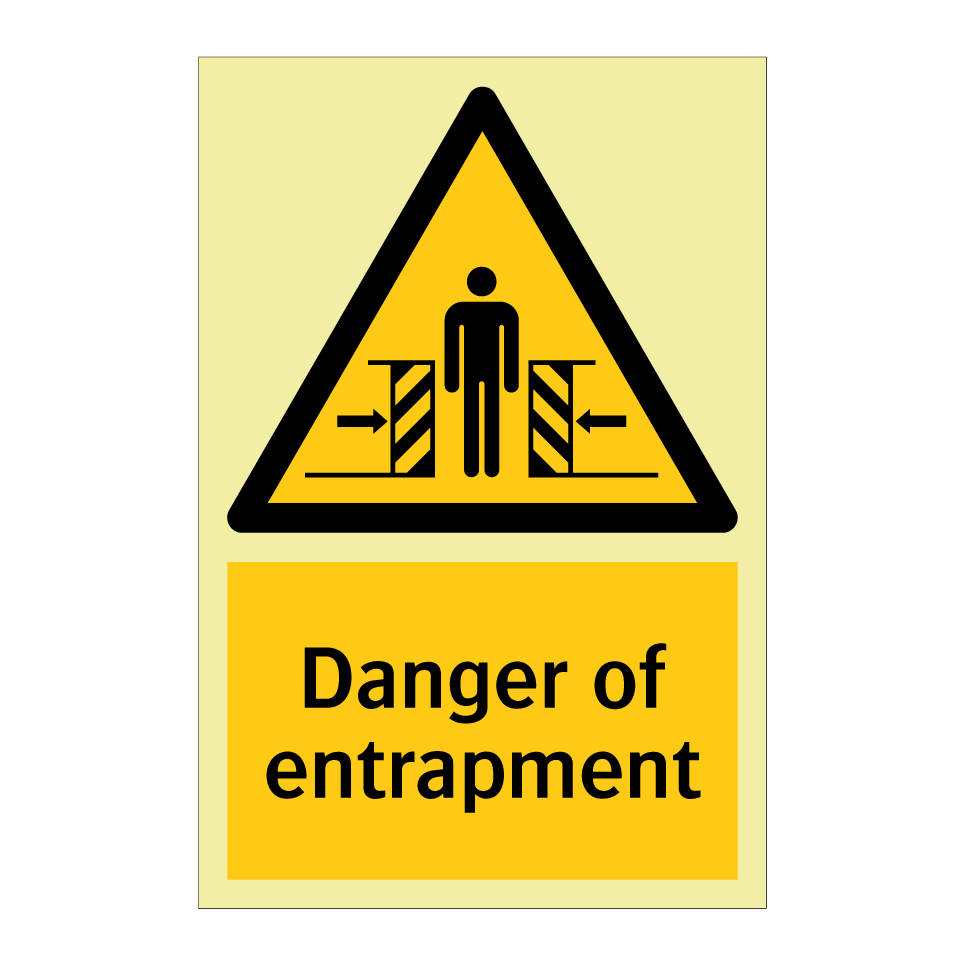 Danger of entrapment