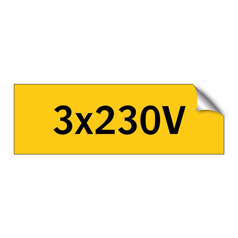3x230V