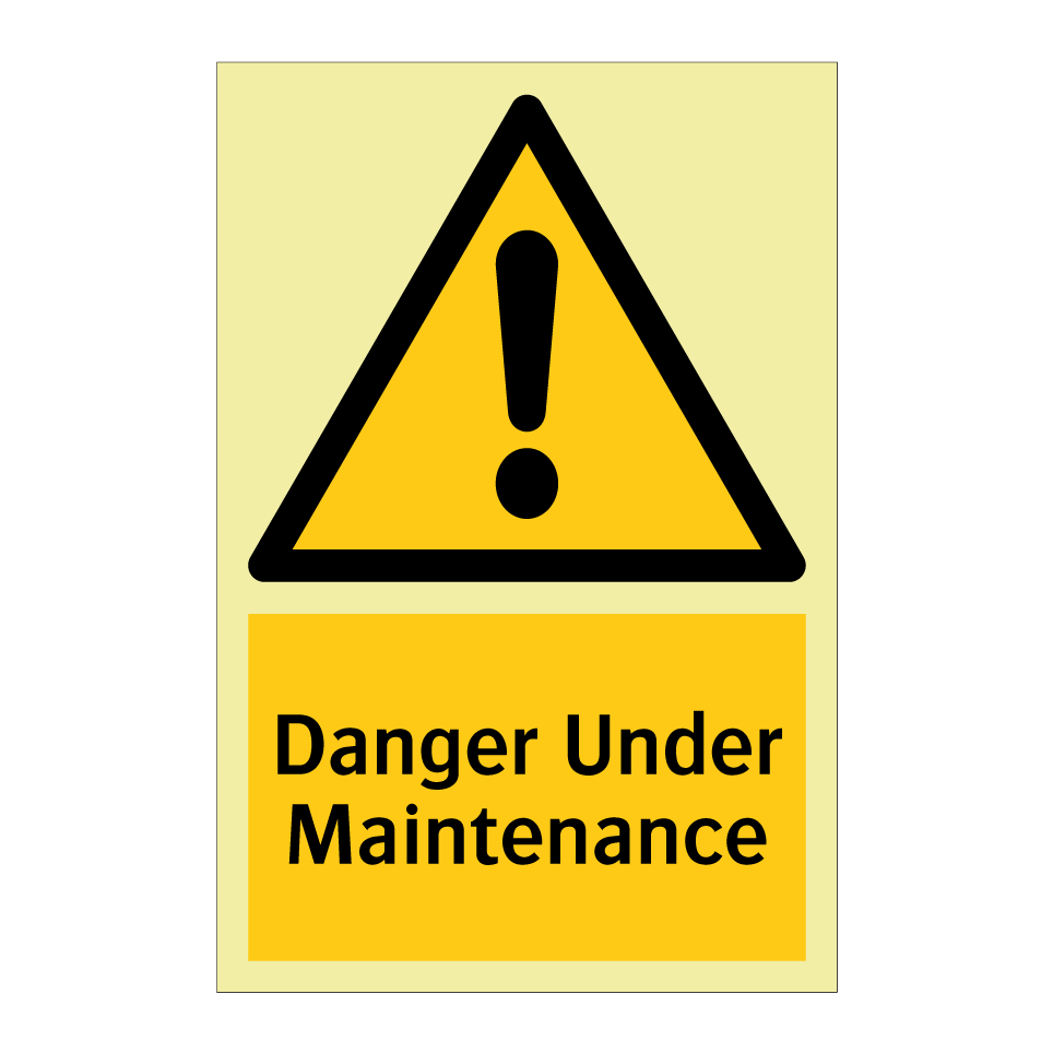 Danger Under Maintenance