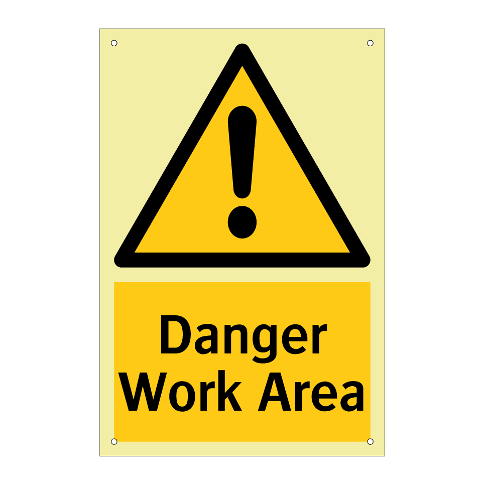 Danger Work Area