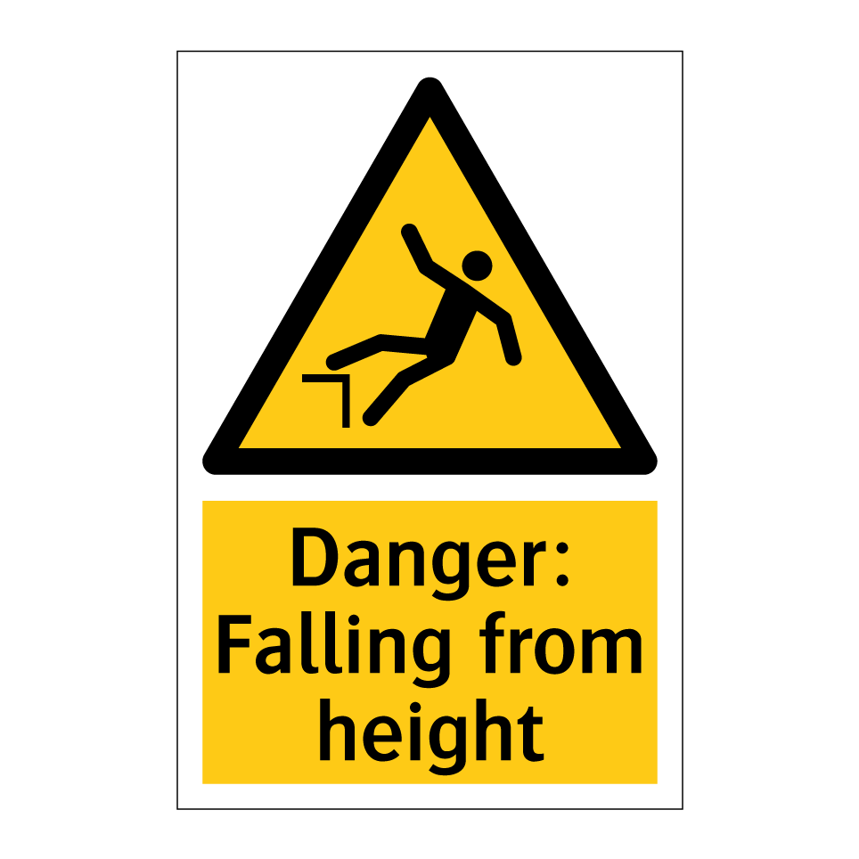 Danger: Falling from height