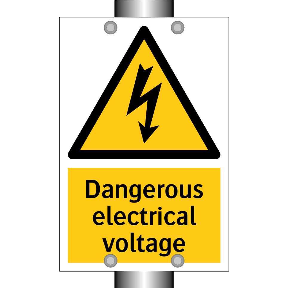Dangerous electrical voltage