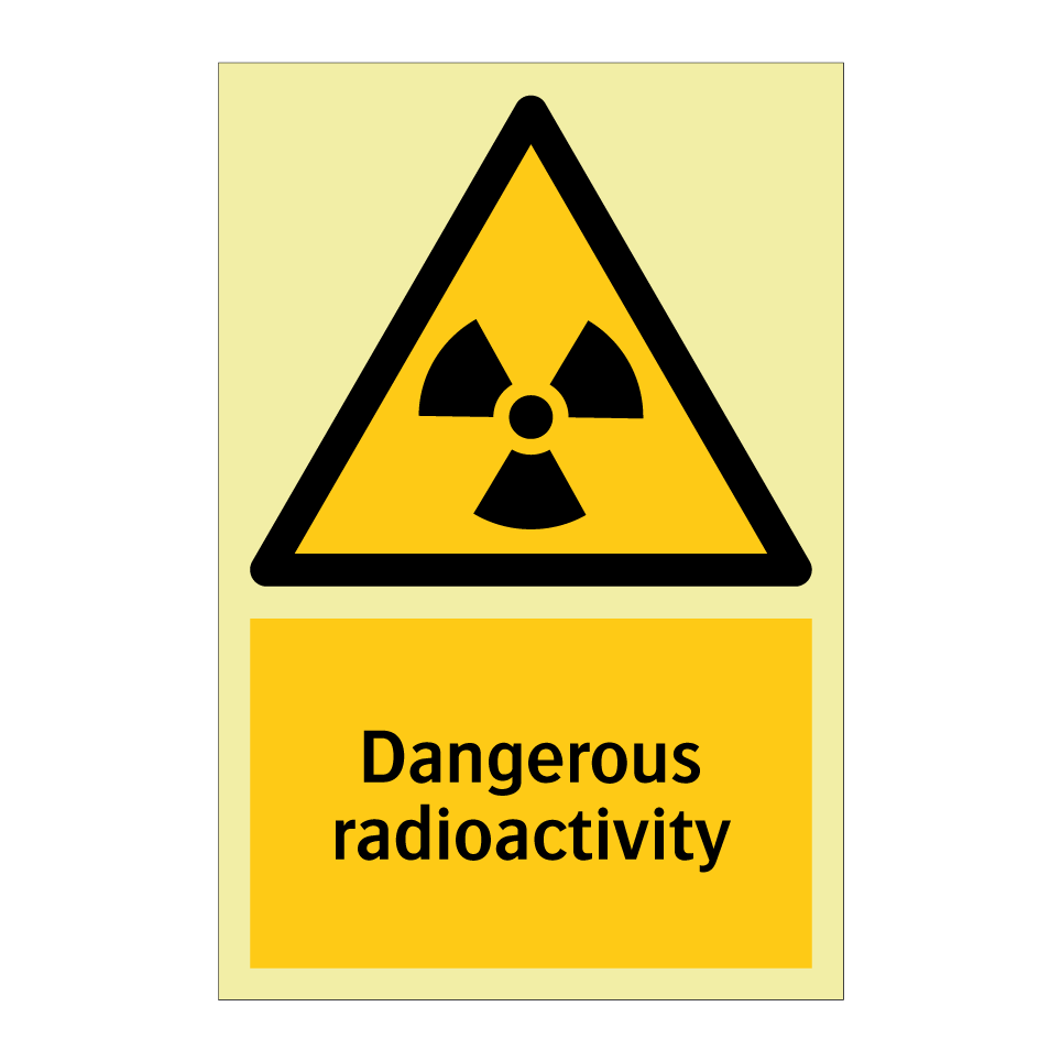 Dangerous radioactivity