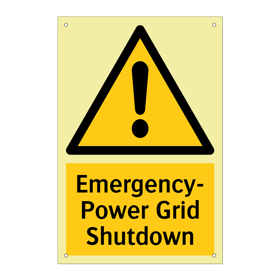 Emergency- Power Grid Shutdown