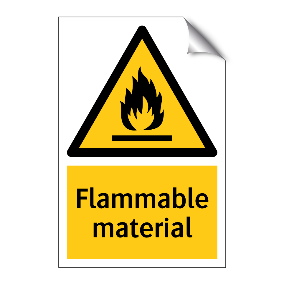 Flammable material
