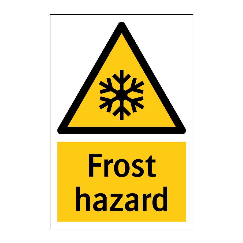 Frost hazard