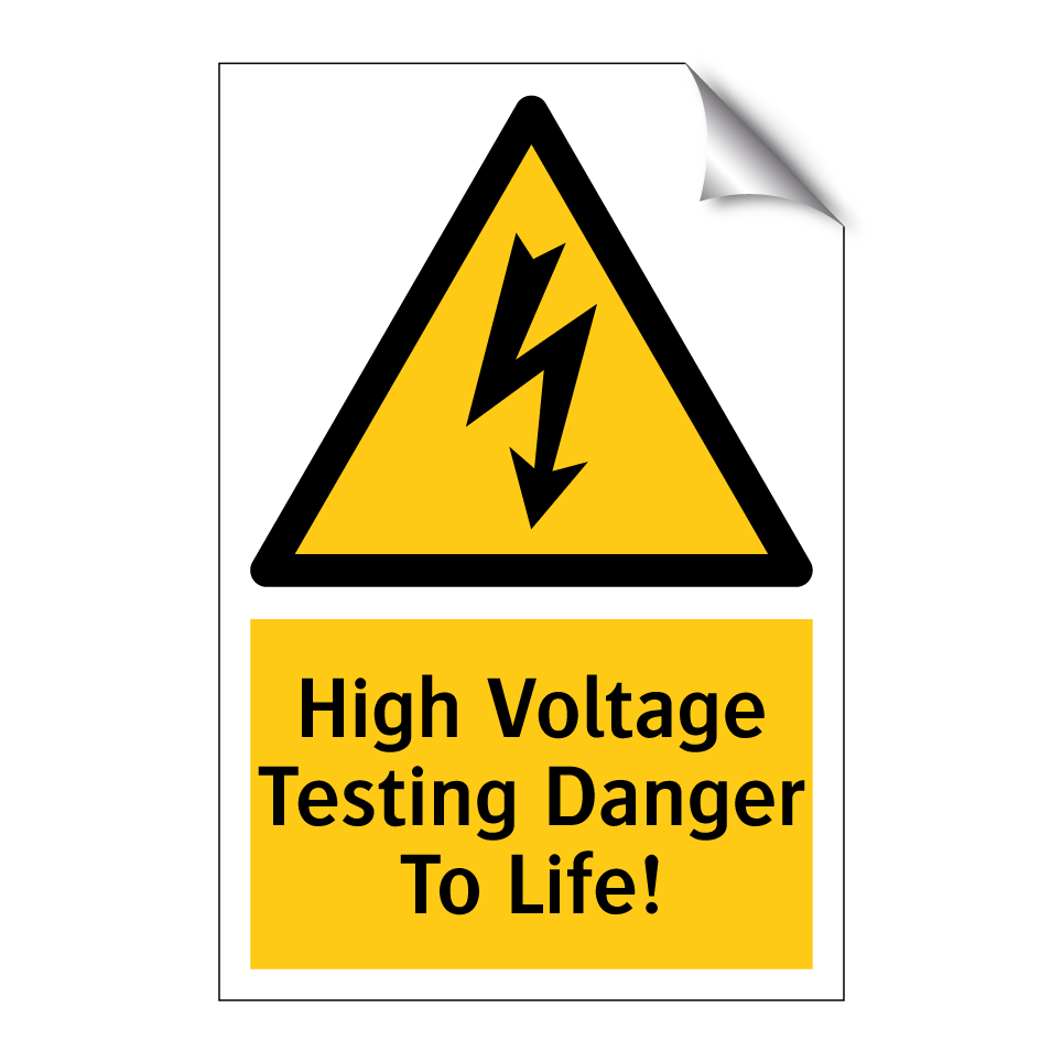 High Voltage Testing Danger To Life!