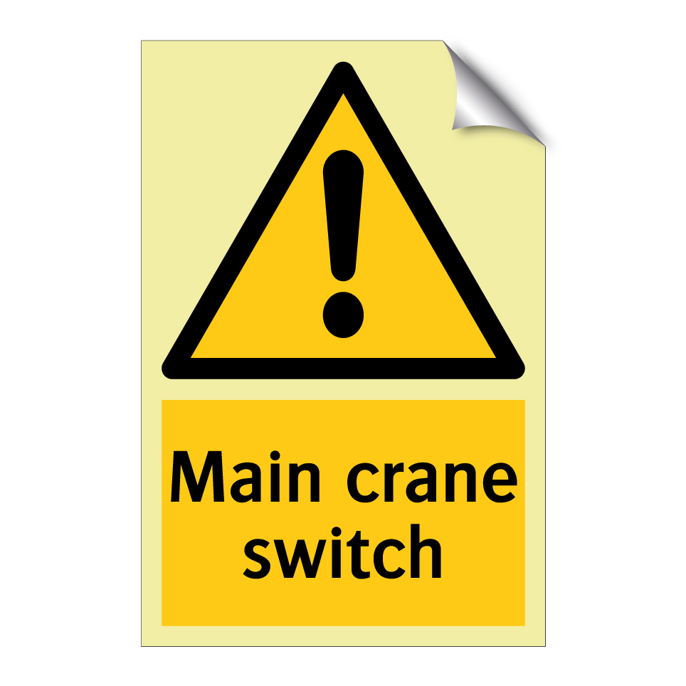 Main crane switch