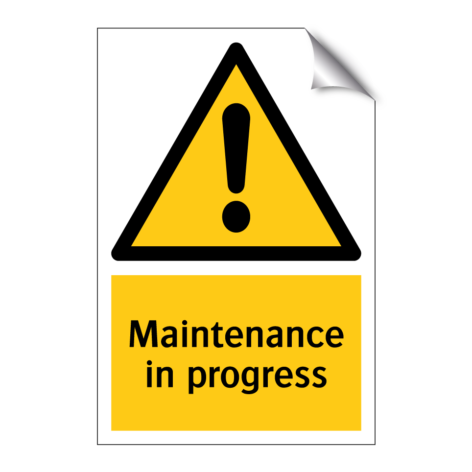 Maintenance in progress