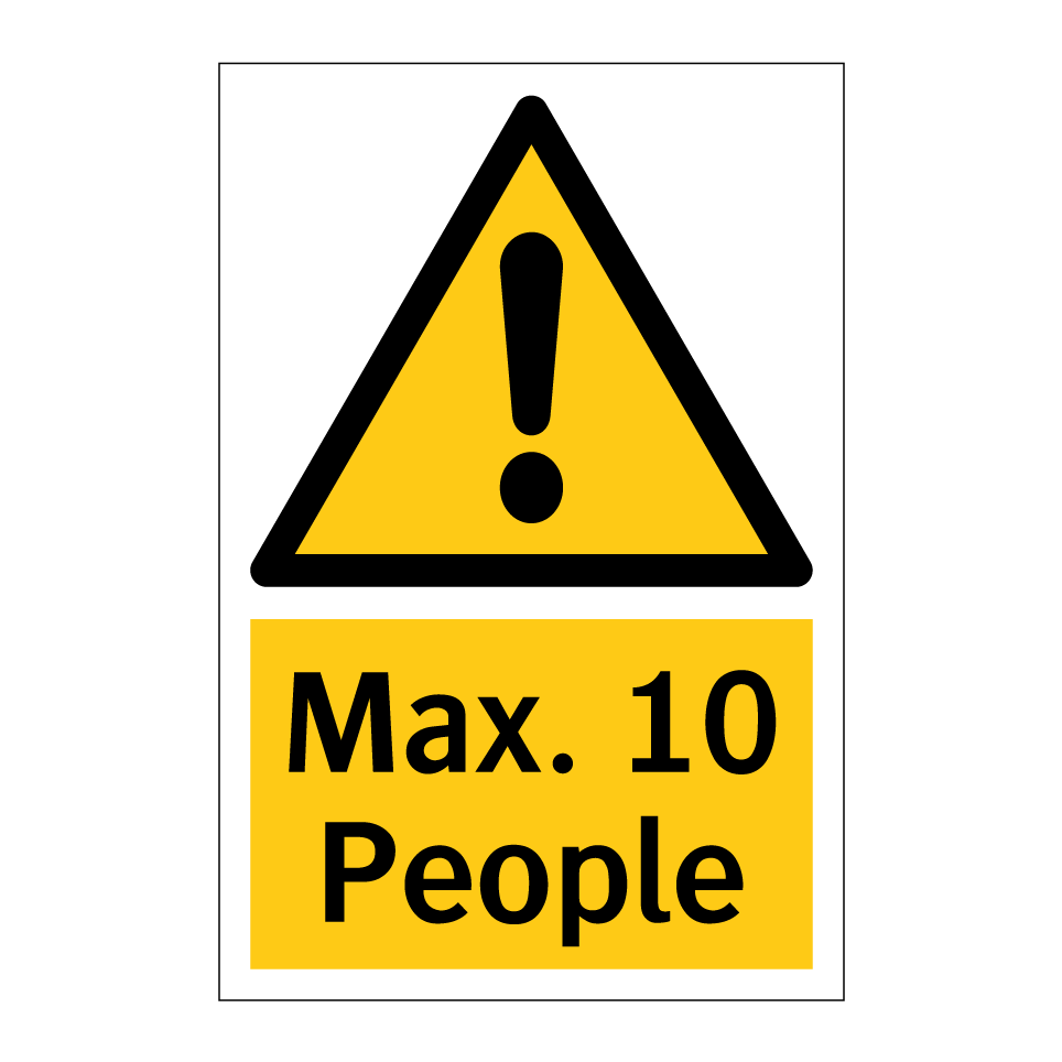 Max. 10 People