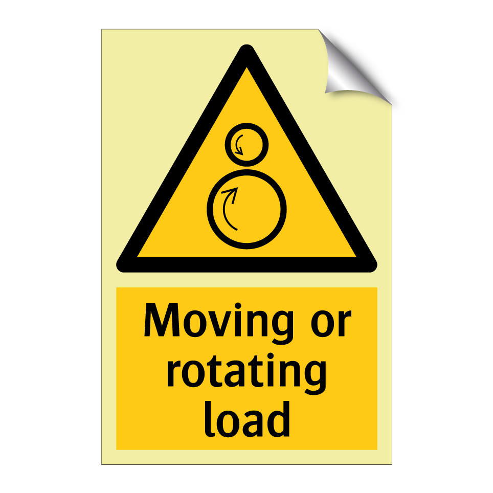 Moving or rotating load