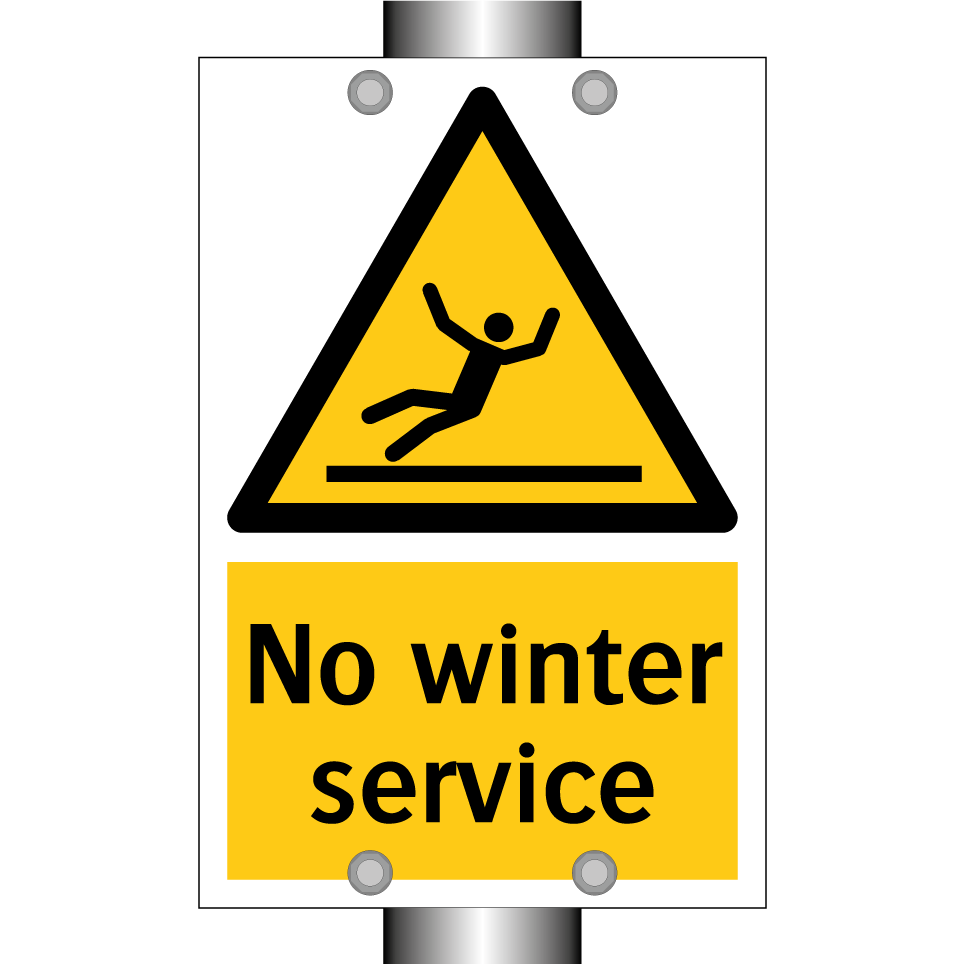 No winter service