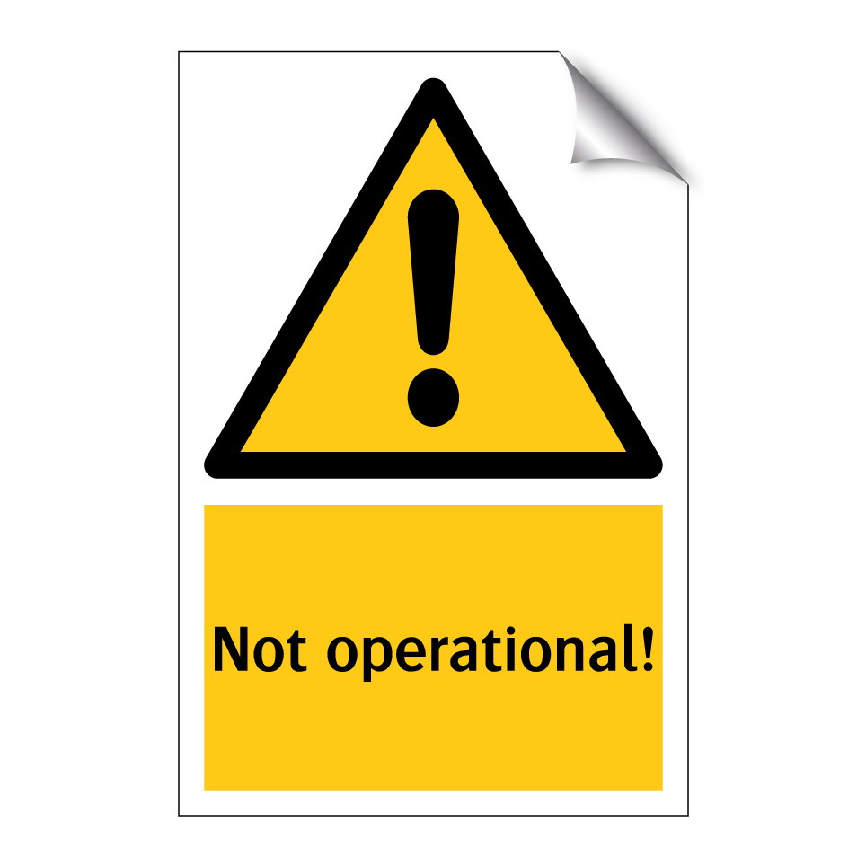 Not operational!