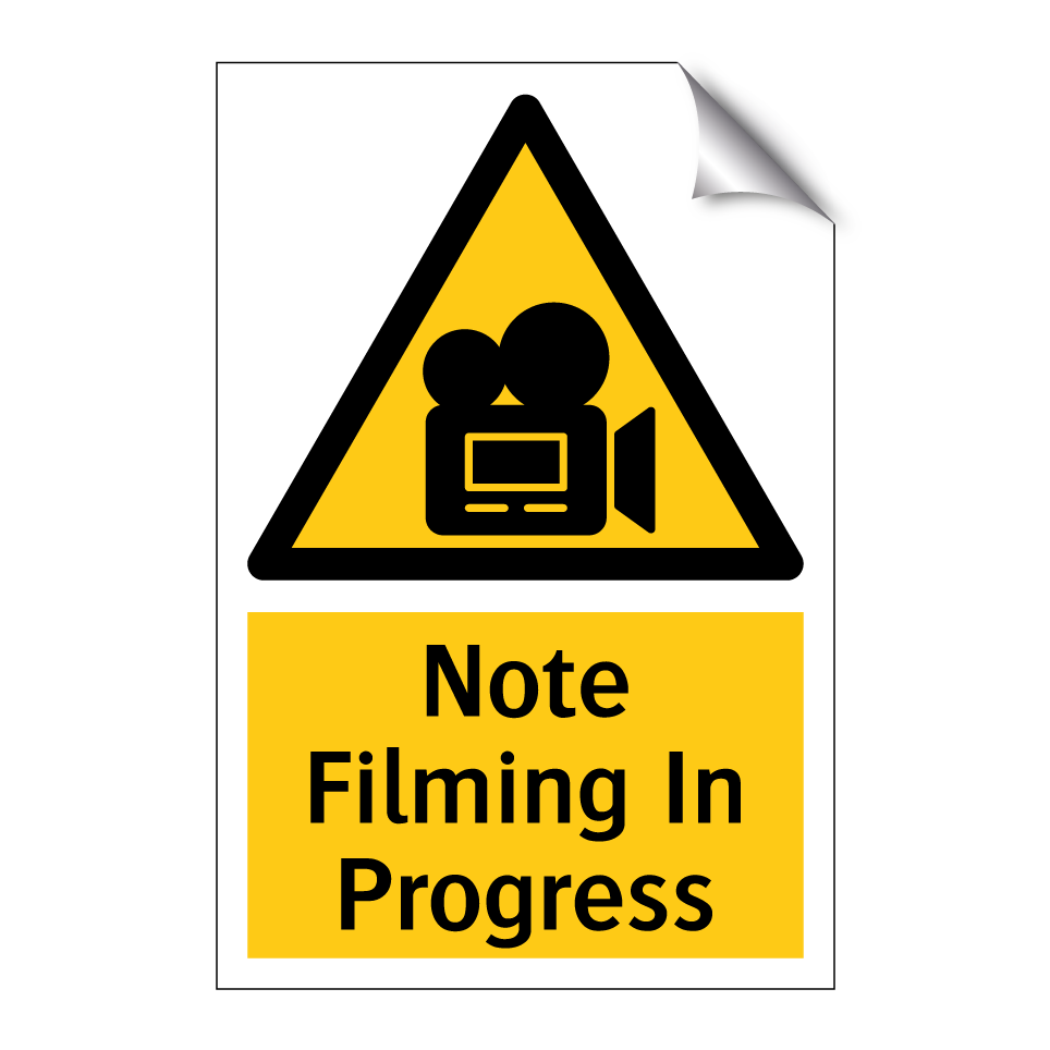 Note Filming In Progress