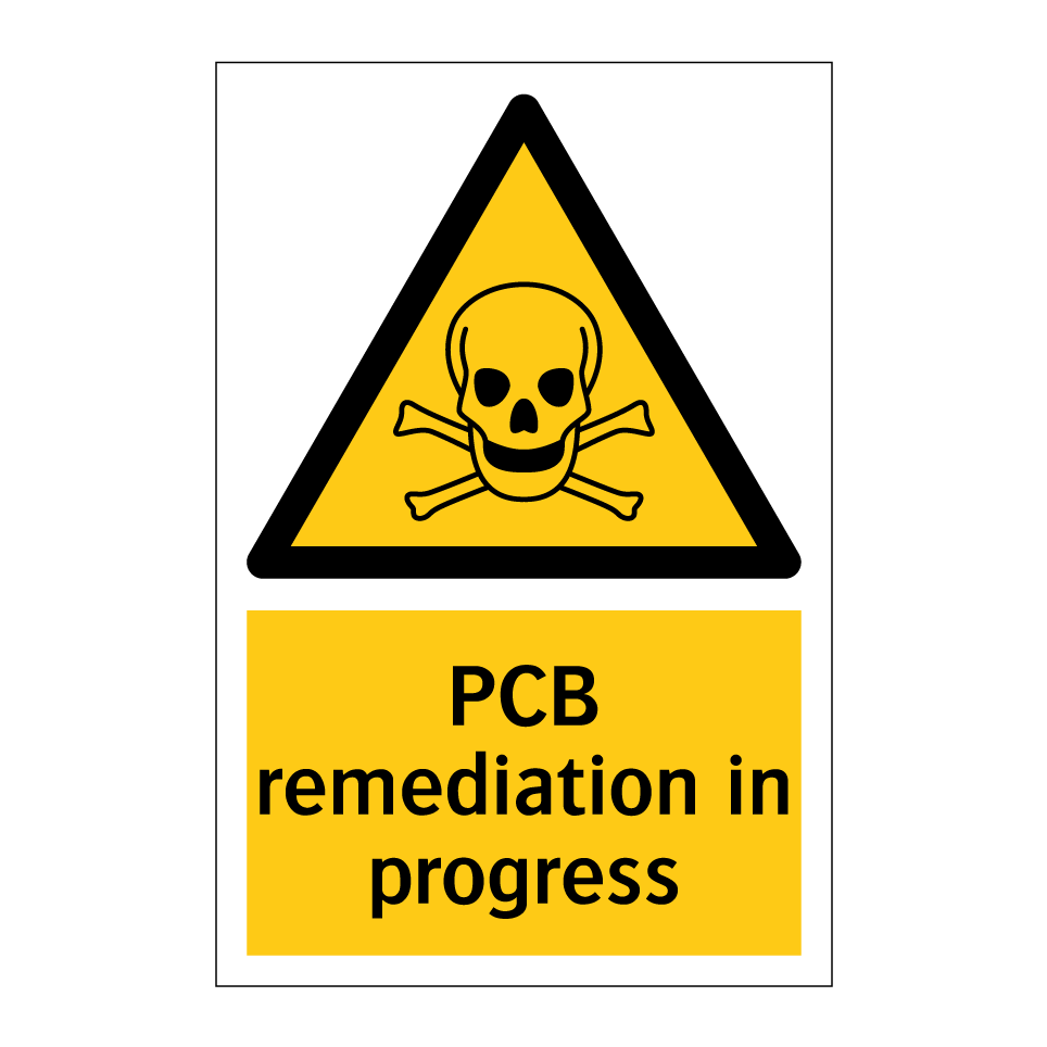 PCB remediation in progress