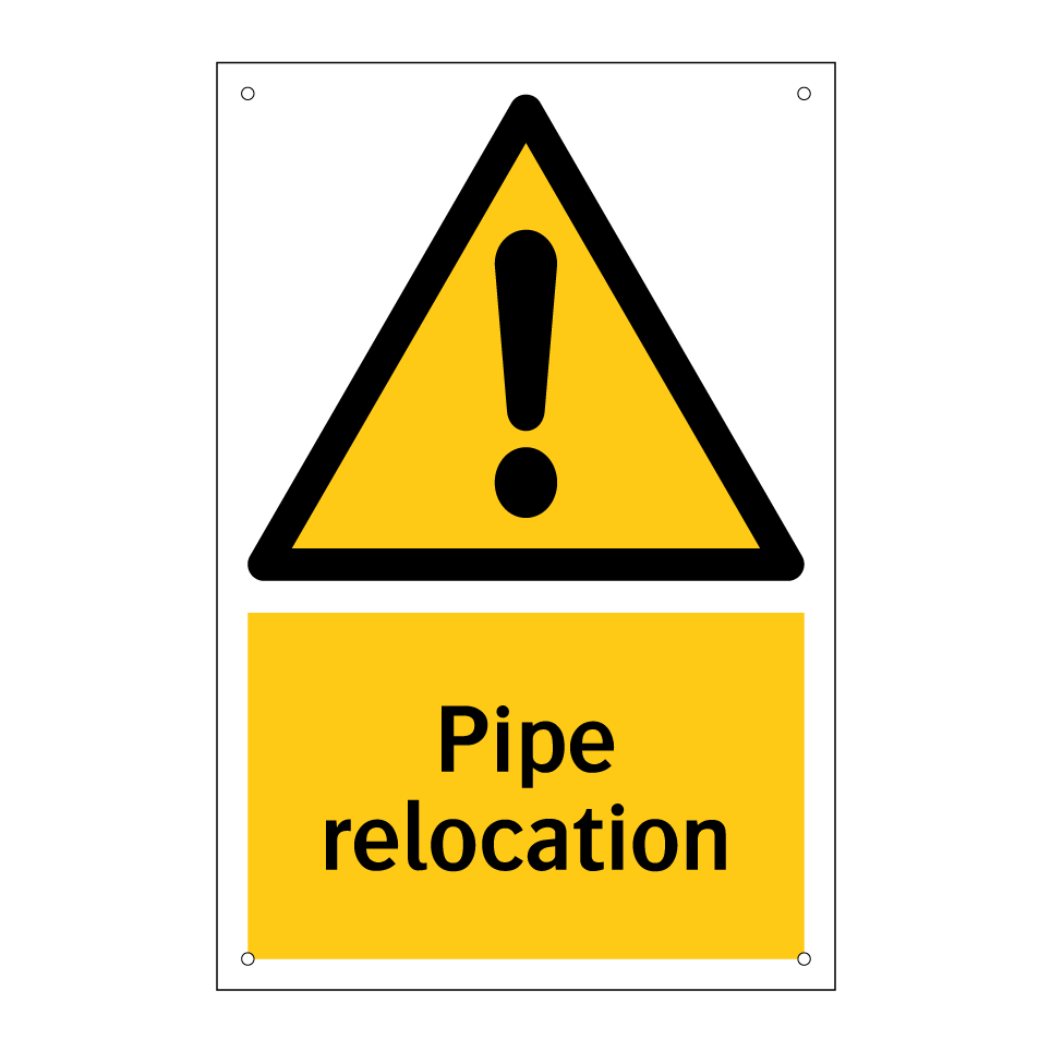 Pipe relocation
