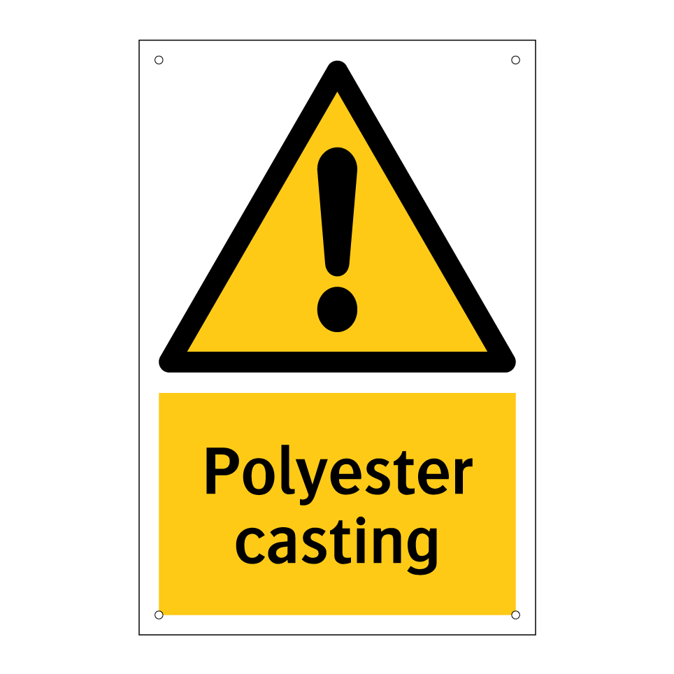 Polyester casting