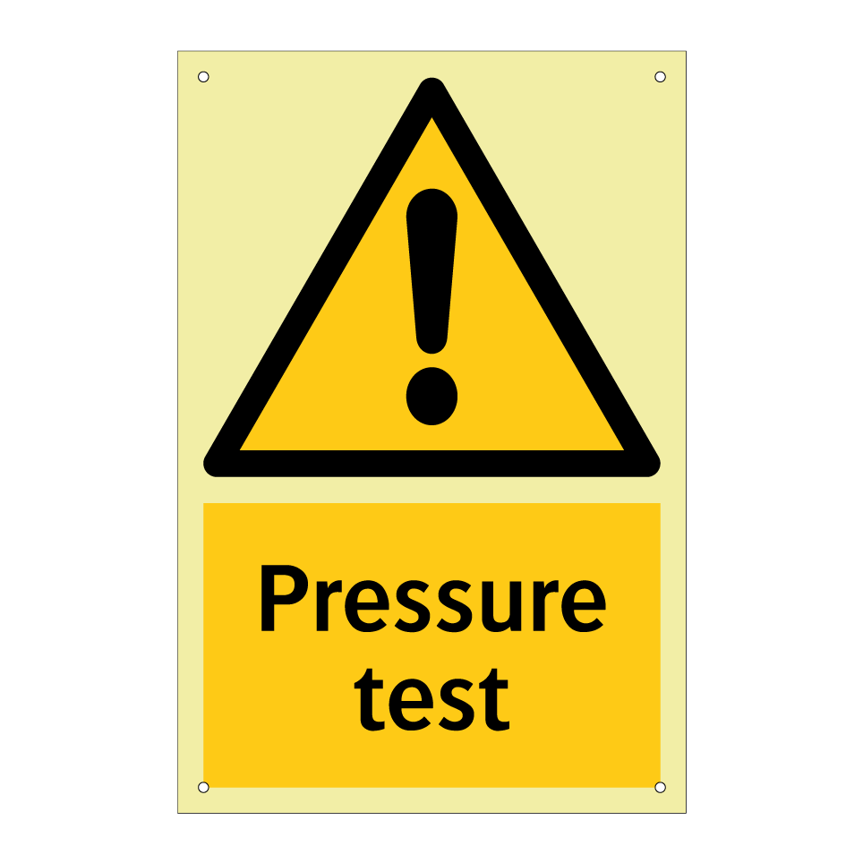 Pressure test
