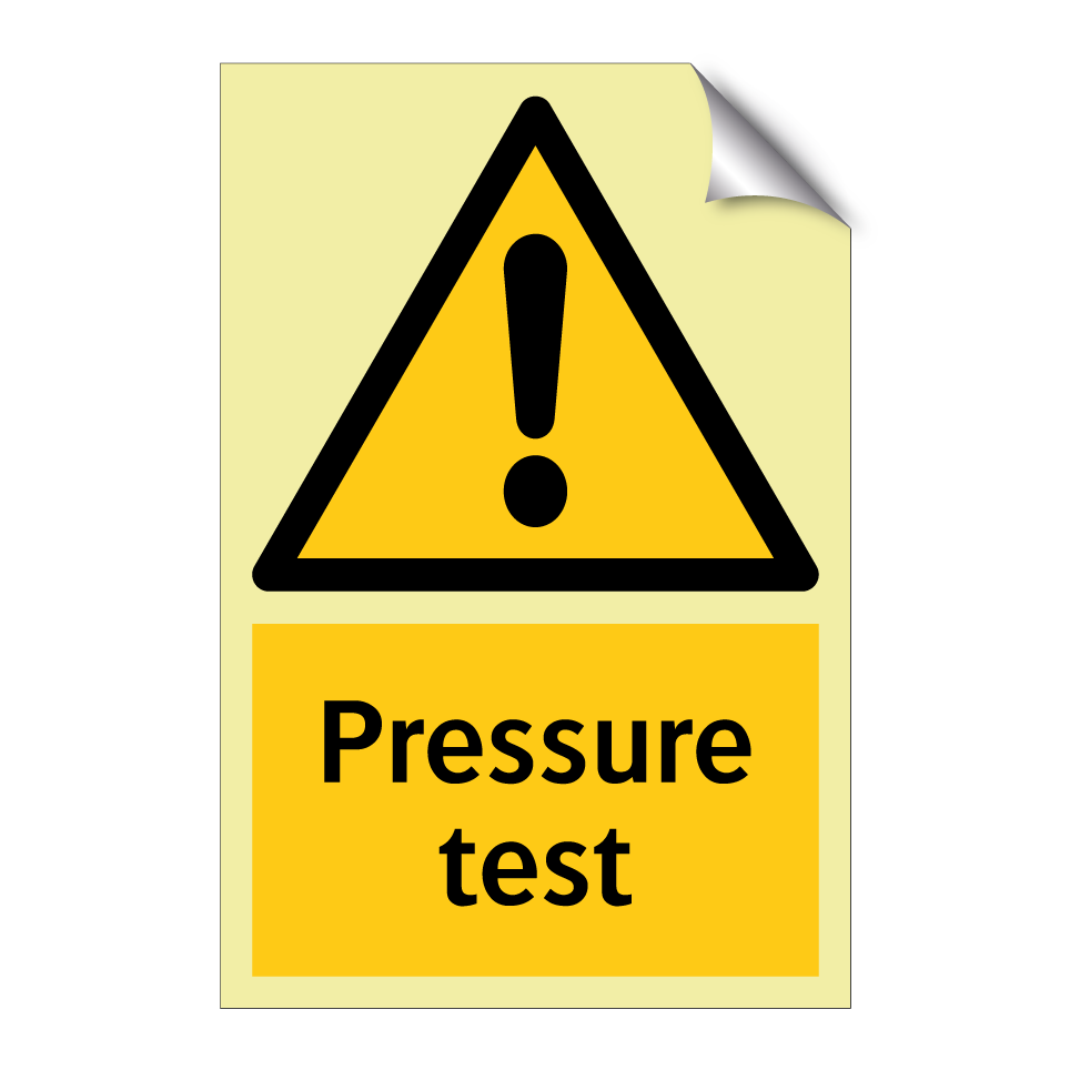 Pressure test