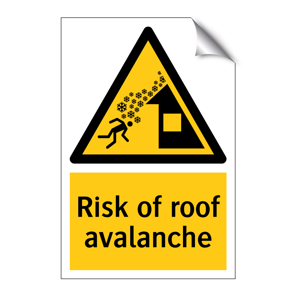 Risk of roof avalanche