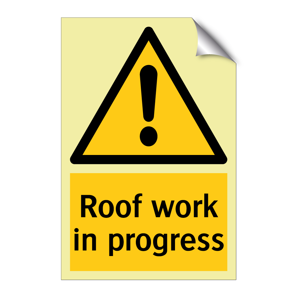 Roof work in progress
