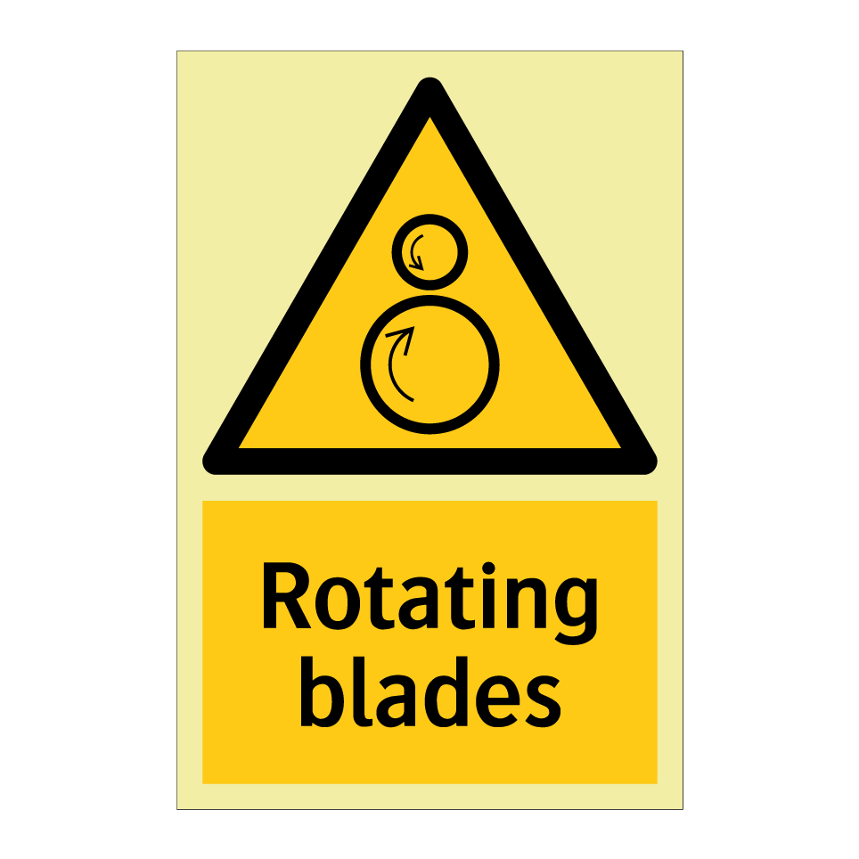 Rotating blades