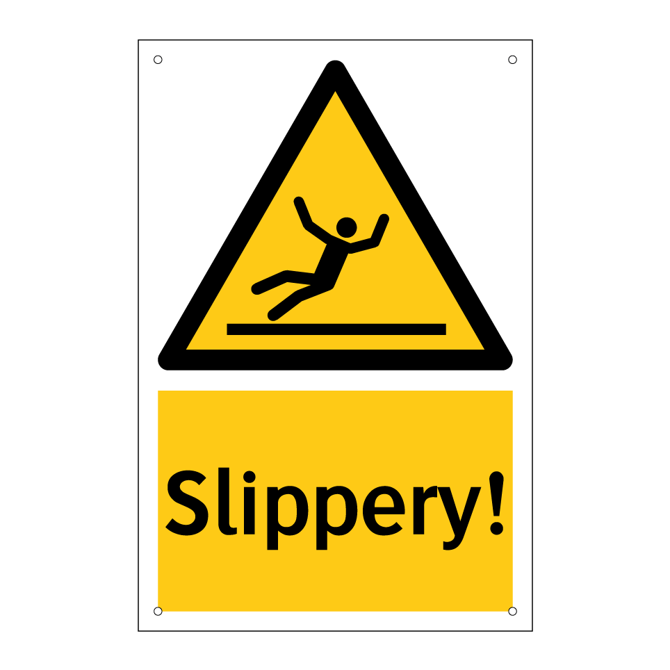 Slippery!