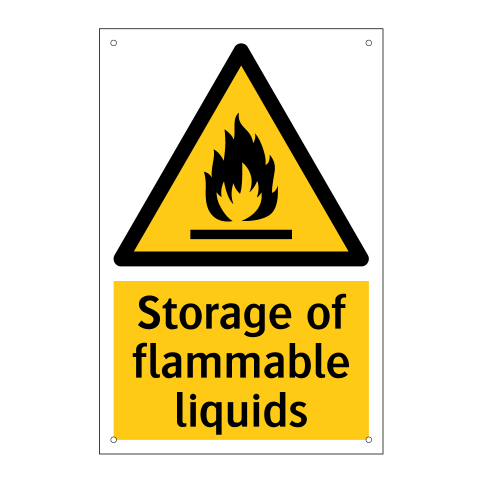 Storage of flammable liquids