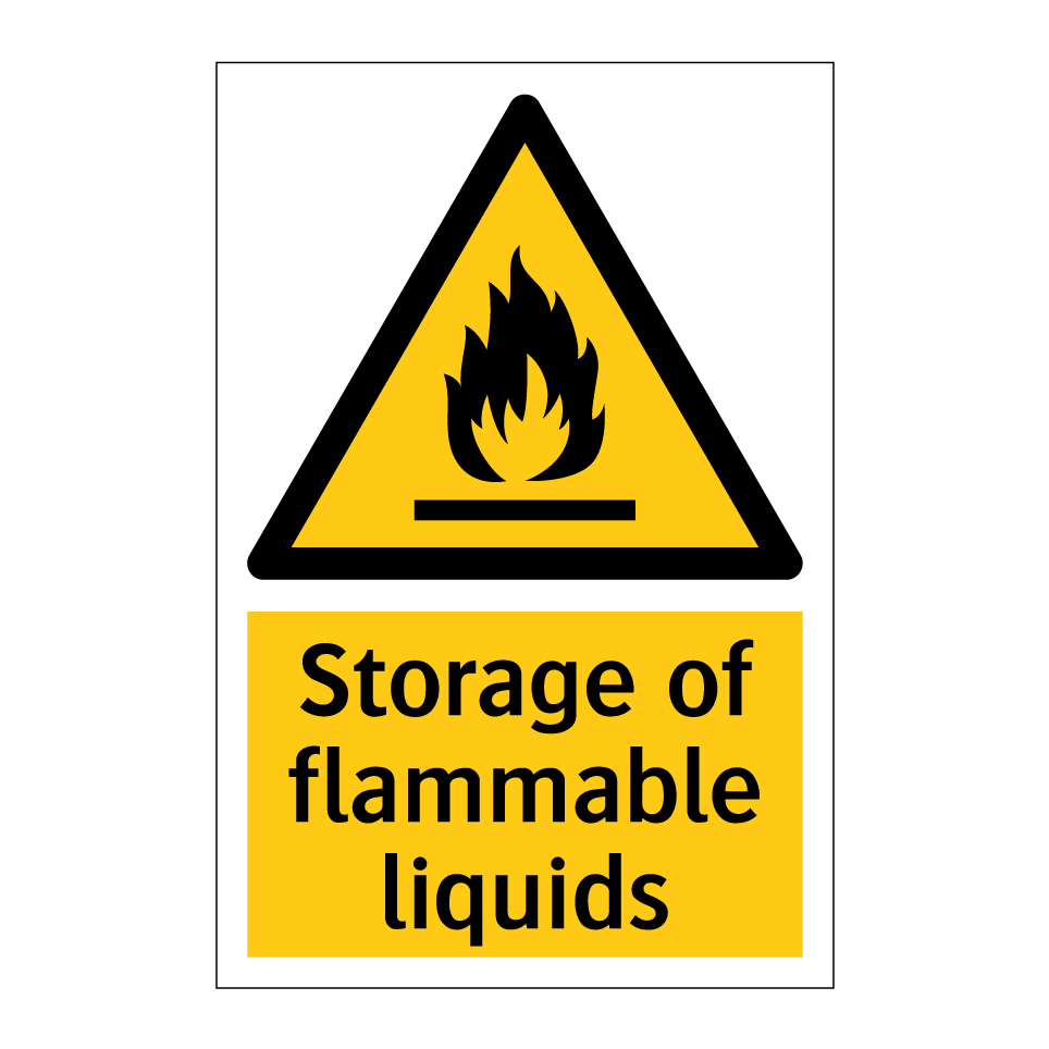 Storage of flammable liquids