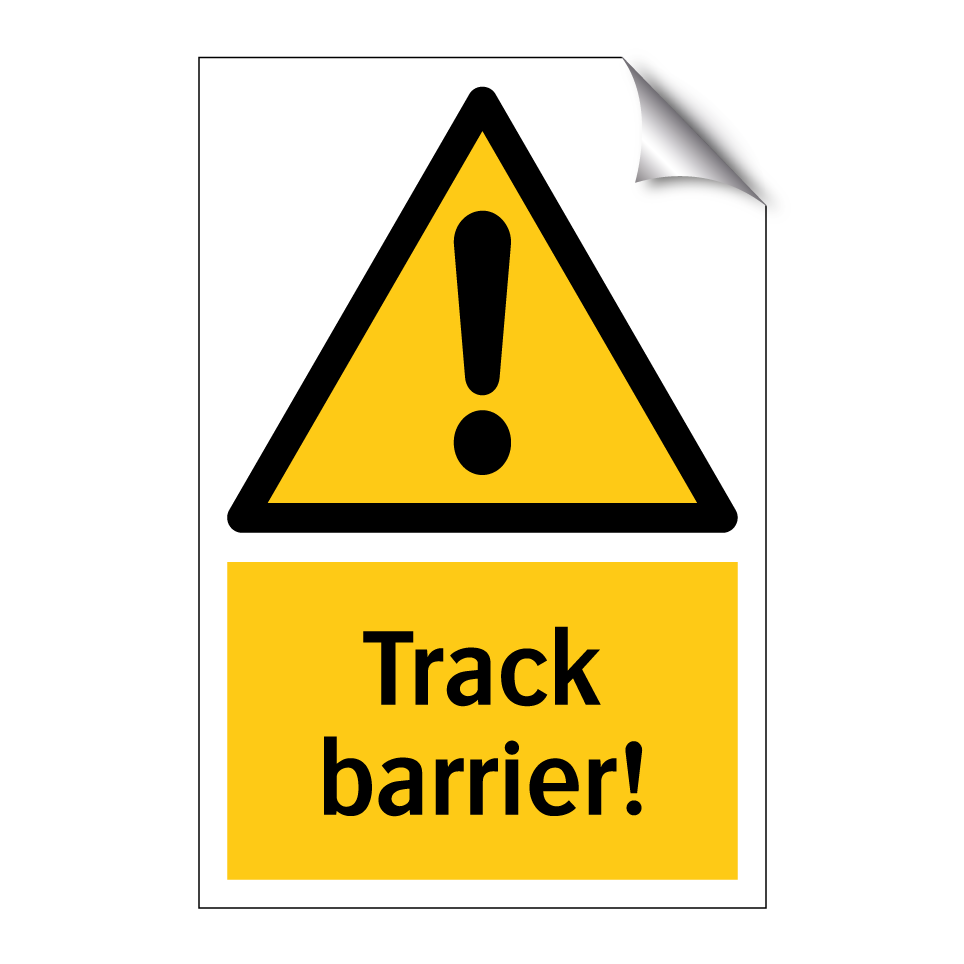 Track barrier!