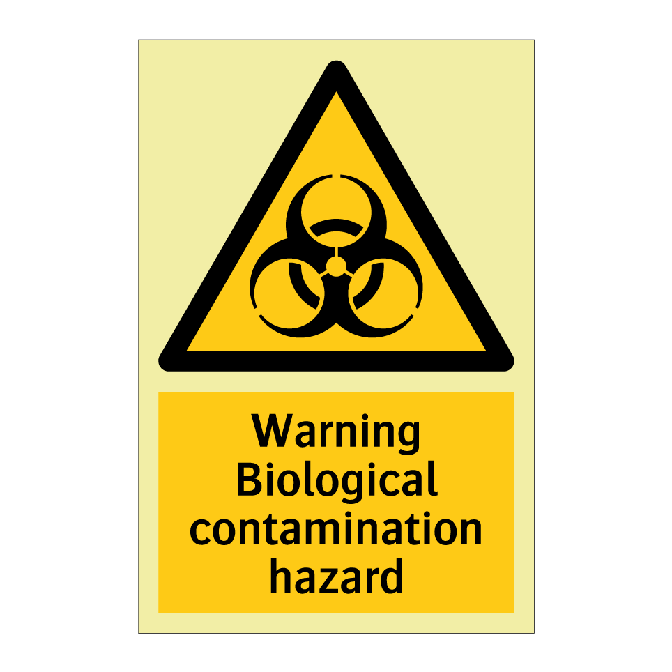 Warning Biological contamination hazard