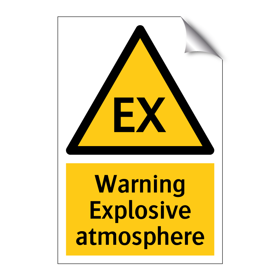 Warning Explosive atmosphere