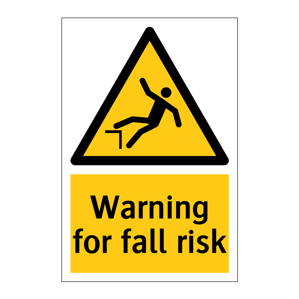 Warning for fall risk