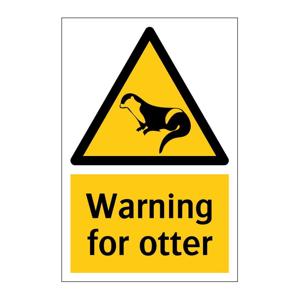 Warning for otter