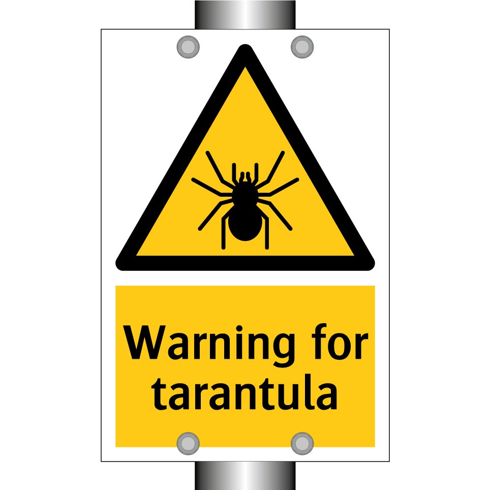 Warning for tarantula